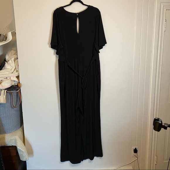 ✨torrid black wide leg studio knit jumpsuit✨ - Picture 6 of 10